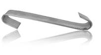 S-Haken dienen der Sicherung von Holzschwellen und Stämmen gegen Reißen und Splittern.